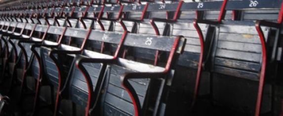 Fenway Park wooden seats
